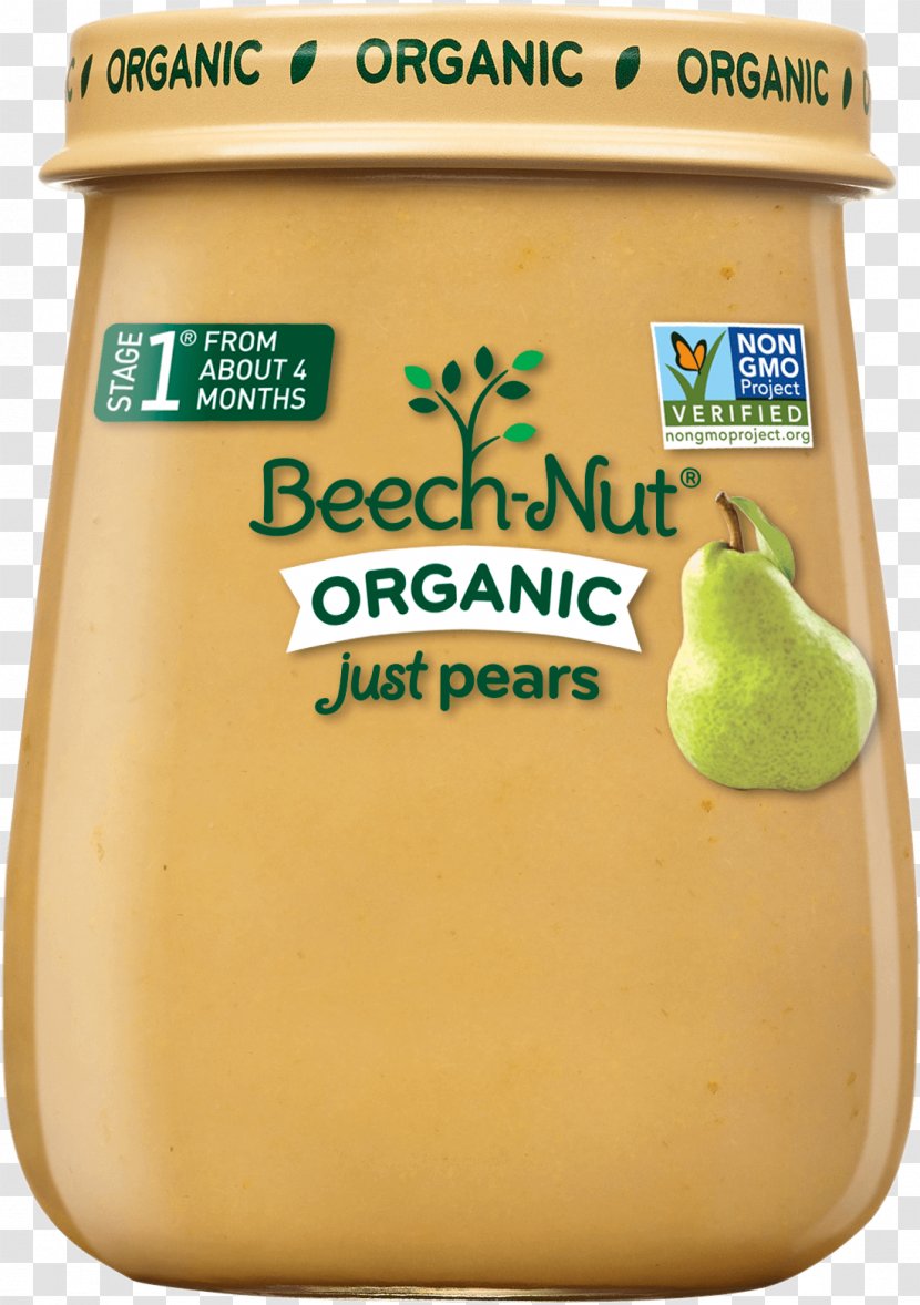 Baby Food Rice Cereal Organic Purée Beech-Nut - Apple Transparent PNG