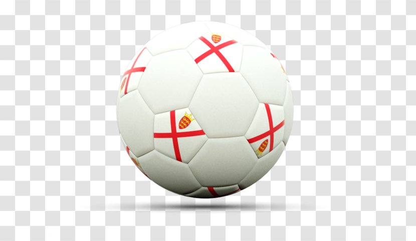 Football UEFA Euro 2012 Flag Of Jersey England - Pallone Transparent PNG