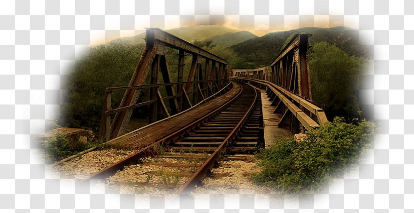 Train Rail Transport Track Bridge Desktop Wallpaper Transparent PNG
