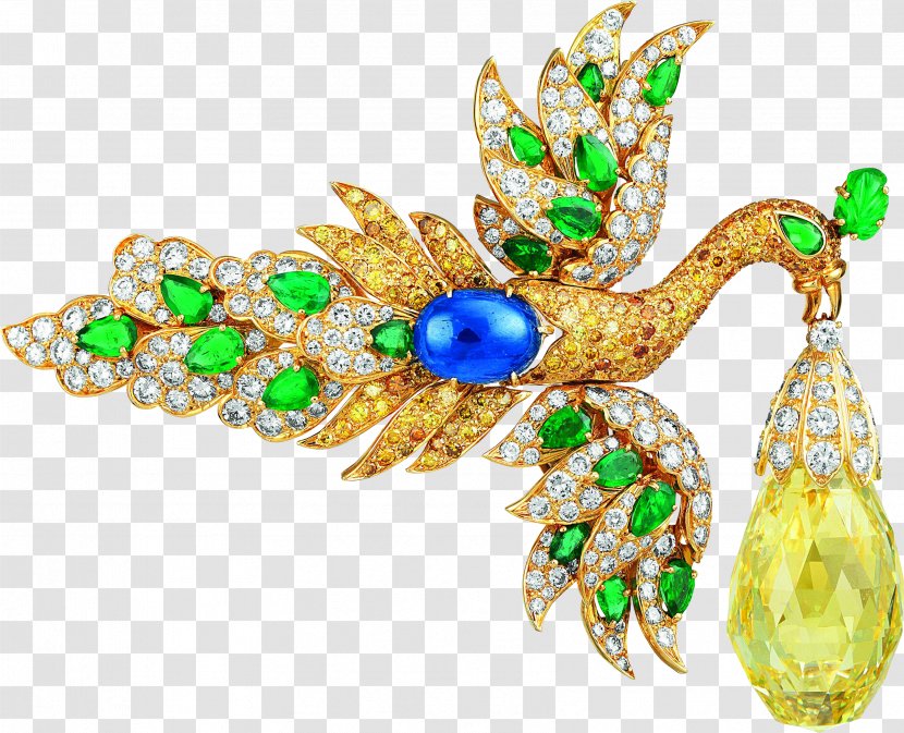 Marina Bay Sands ArtScience Museum Van Cleef And Arpels: The Art Science Of Gems Gemstone & Arpels - Jewellery - Peacock Charm Transparent PNG