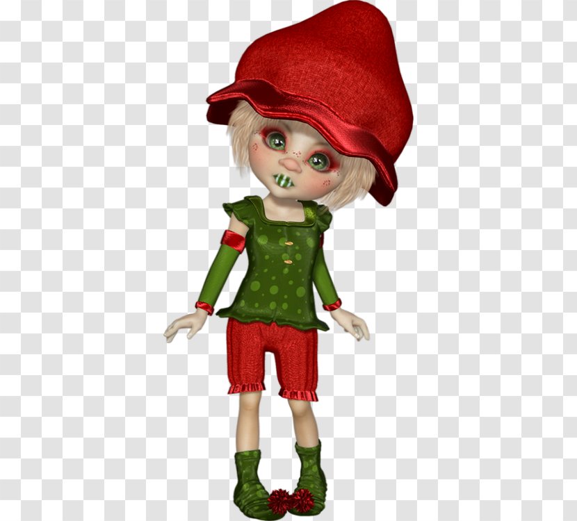 Christmas Day Elf Lutin Doll Image - Biscuits - Fille Soufflant Paillettes Transparent PNG