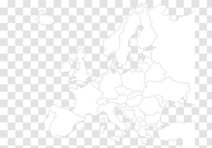White Line Art Sketch - Drawing - Europe Transparent PNG