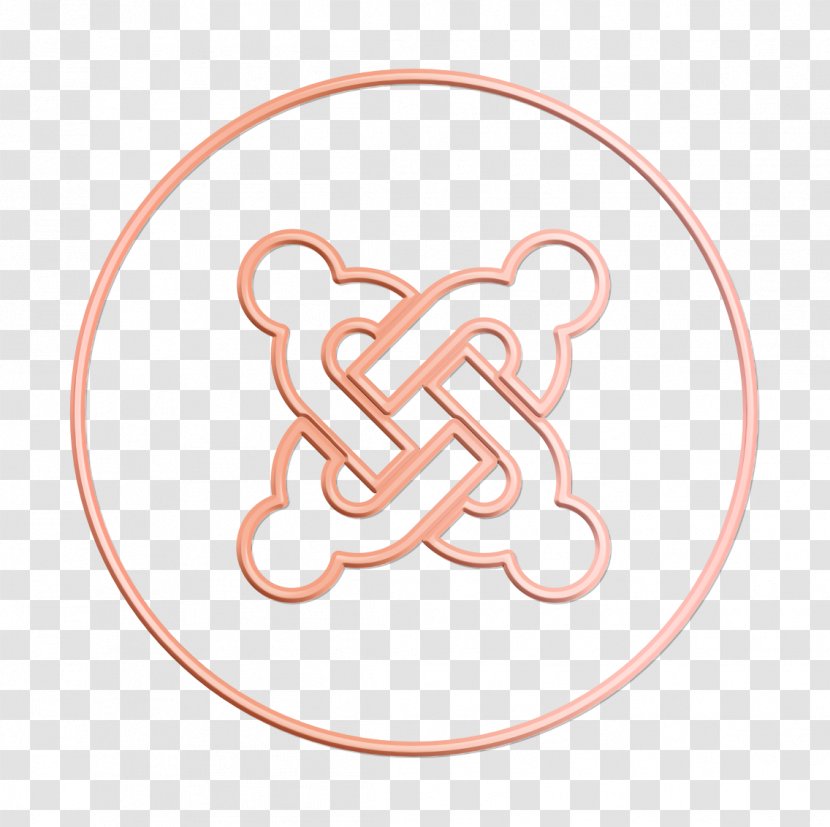 Circles Icon Cms Joomla - Symbol Heart Transparent PNG