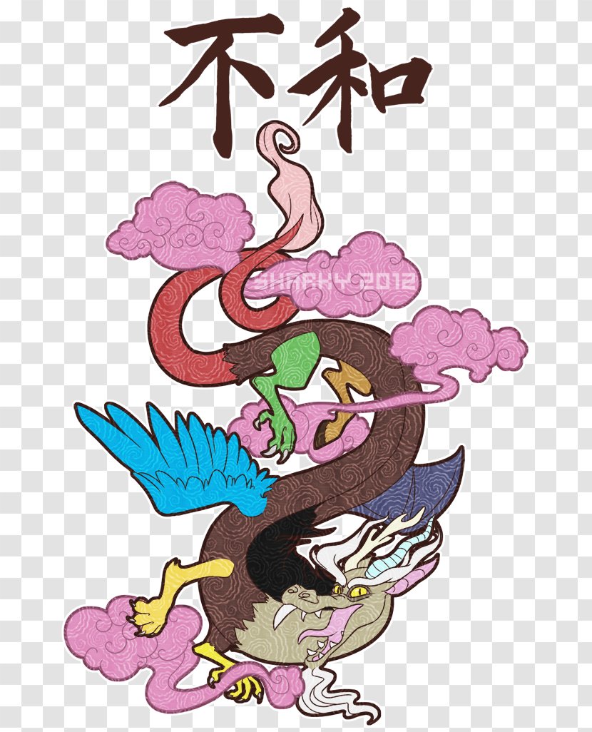 Chinese Dragon Discord Art Characters - Translation Transparent PNG