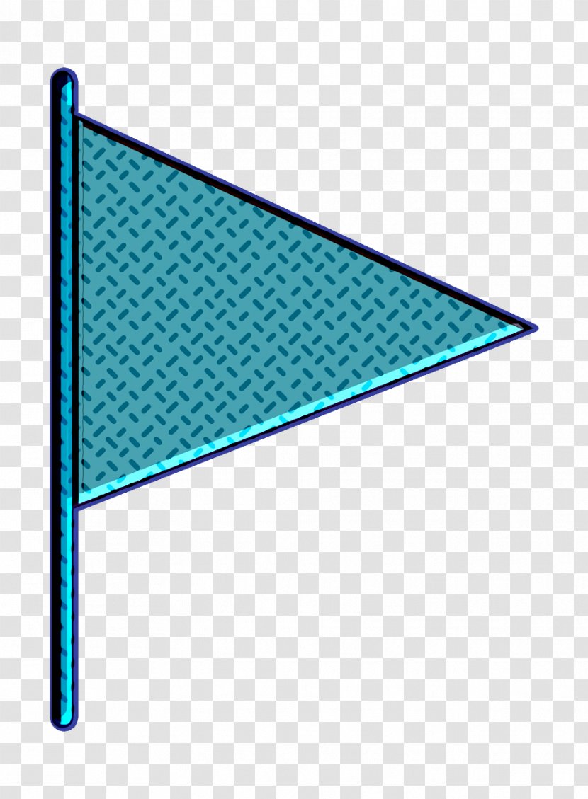 Essential Icon Flag - Triangle Rectangle Transparent PNG