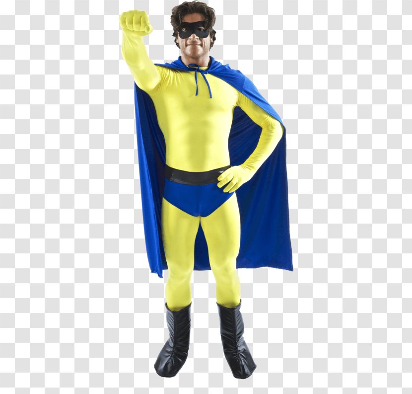 Costume Party Blue Superhero Clothing - Fictional Character - Shirt Transparent PNG
