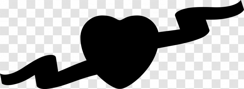 Clip Art Finger Line Heart M-095 - M095 - Blackandwhite Transparent PNG