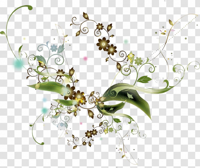 Watercolor Floral Background - Paint - Lily Of The Valley Plant Transparent PNG