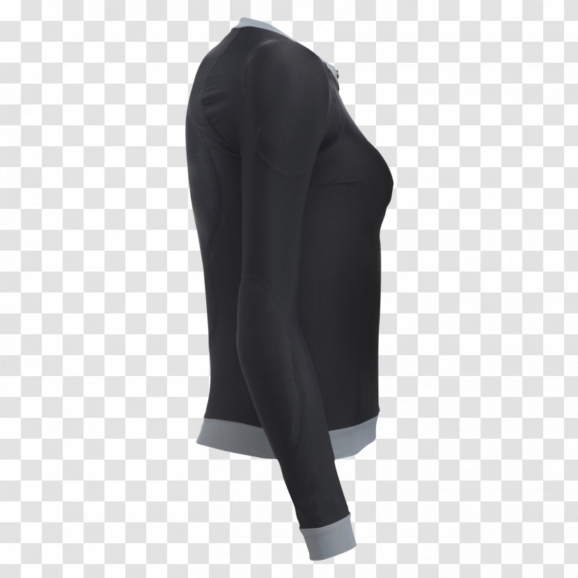 Sleeve Jacket Neck Pants Black M Transparent PNG