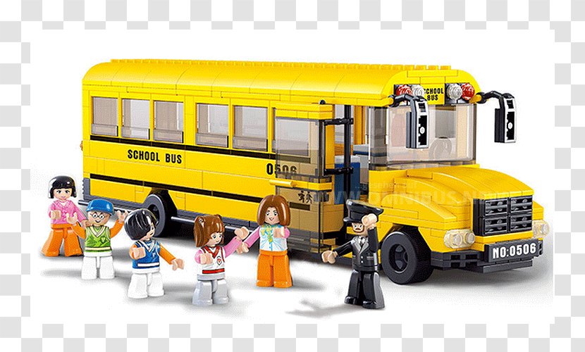 Bus Toy Block Educational Toys Car Transparent PNG