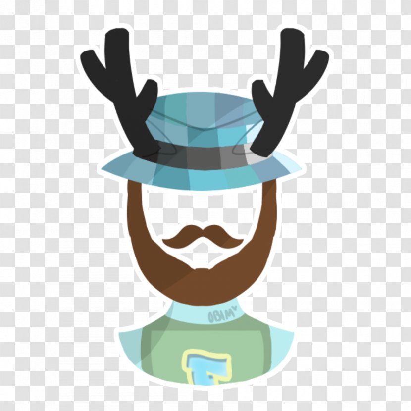 Deer Antler Moustache Turquoise Visual Perception - Vision Care Transparent PNG