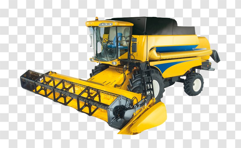 John Deere Combine Harvester New Holland Agriculture Claas - Motor Vehicle - Seed Drill Transparent PNG