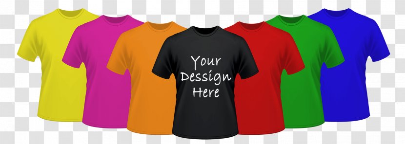 Printed T-shirt Screen Printing - Collar - Tshirt Transparent PNG