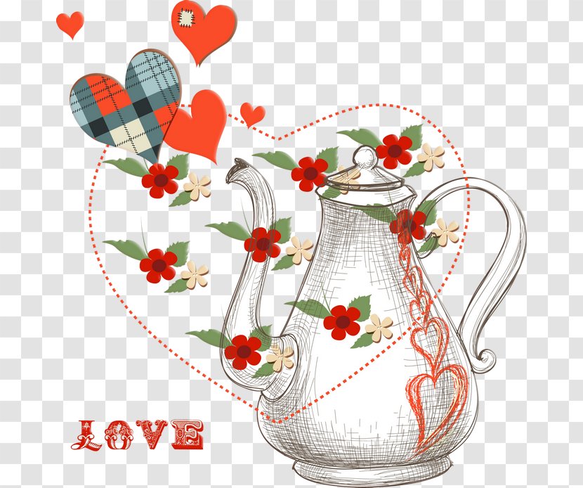 Drawing Royalty-free Clip Art - Royaltyfree - Hand-painted Vases Transparent PNG