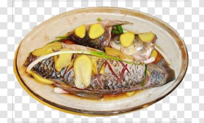 Fish Barbecue Grill Steaming Ginger Grilling - Spice - Steamed Transparent PNG