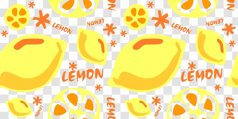 Lemon Clip Art - Happiness - Pattern Transparent PNG