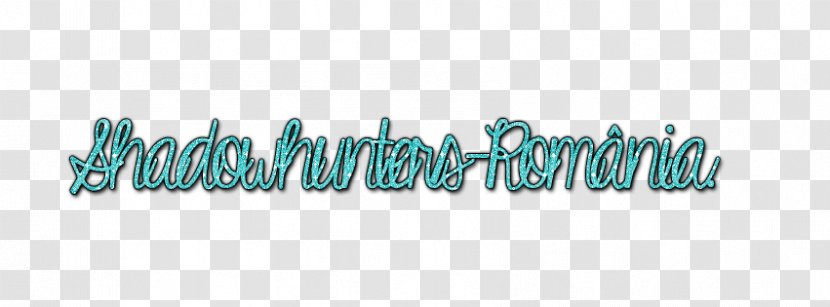 Logo Brand Line Teal Font - Grass - Shadow Hunters Transparent PNG