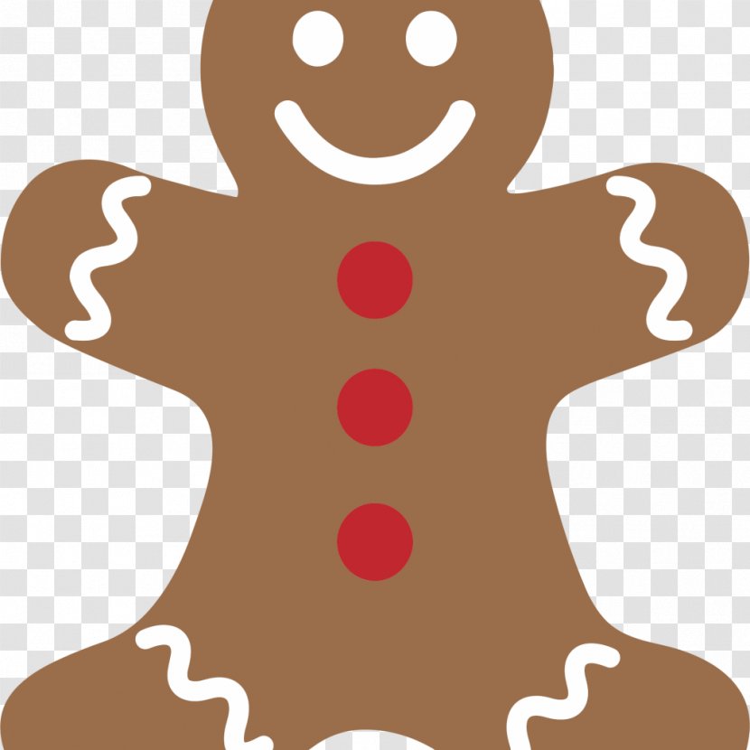 The Gingerbread Man Clip Art - Food Transparent PNG