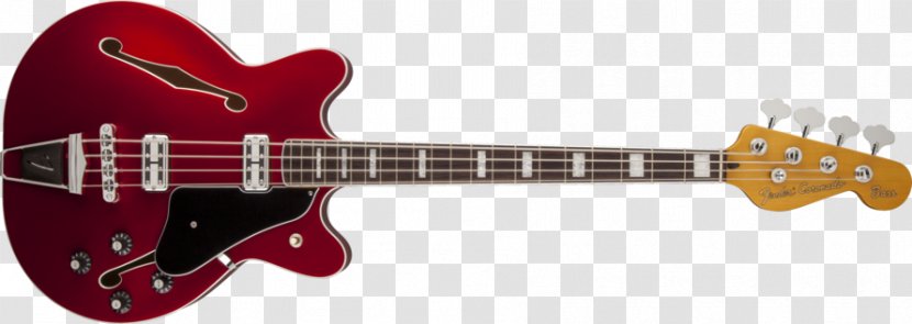 Fender Coronado Starcaster Precision Bass Mustang Guitar - Tree Transparent PNG