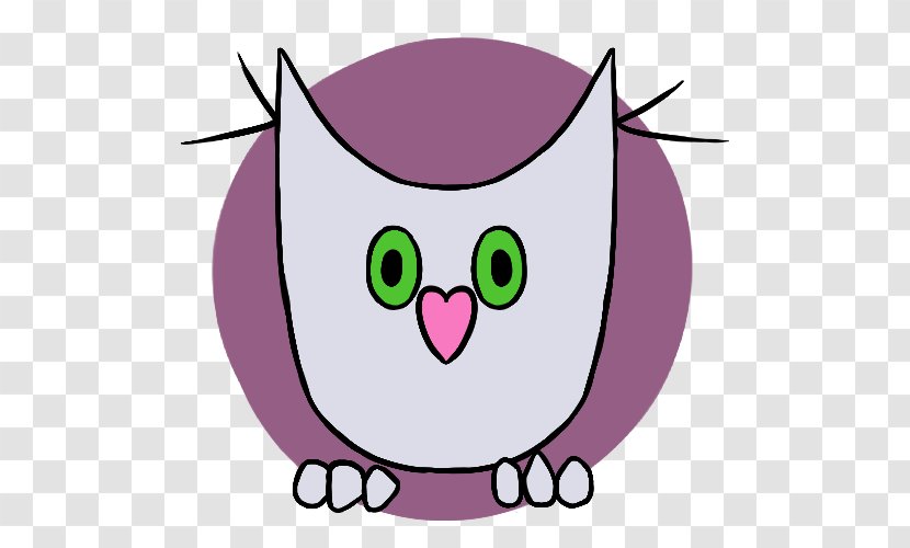Beak Owl Cartoon Clip Art - Green Transparent PNG