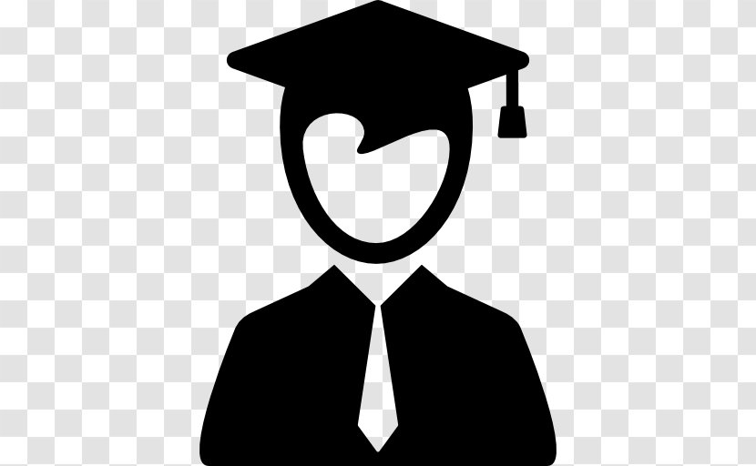 Graduation Ceremony Student Academic Degree Graduate University Education - Black And White - Toga Transparent PNG