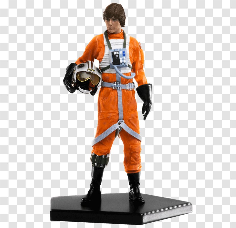 Luke Skywalker Leia Organa Star Wars Anakin X-wing Starfighter - Action Toy Figures Transparent PNG