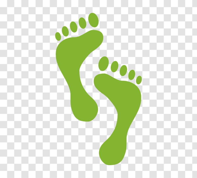 Foot Pedicure Nail Finger Walking - Green Transparent PNG