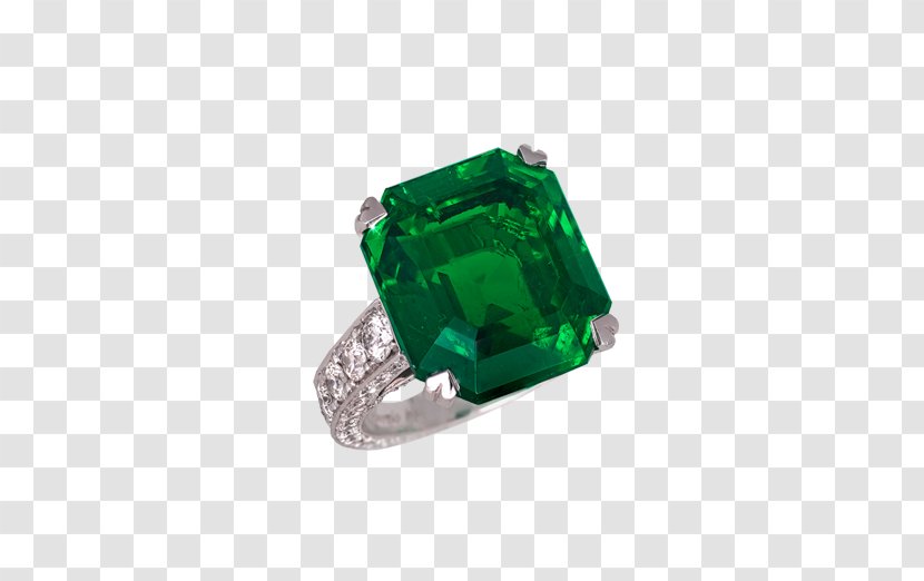 Colombian Emeralds Ring Gemstone Jewellery - Emerald Transparent PNG