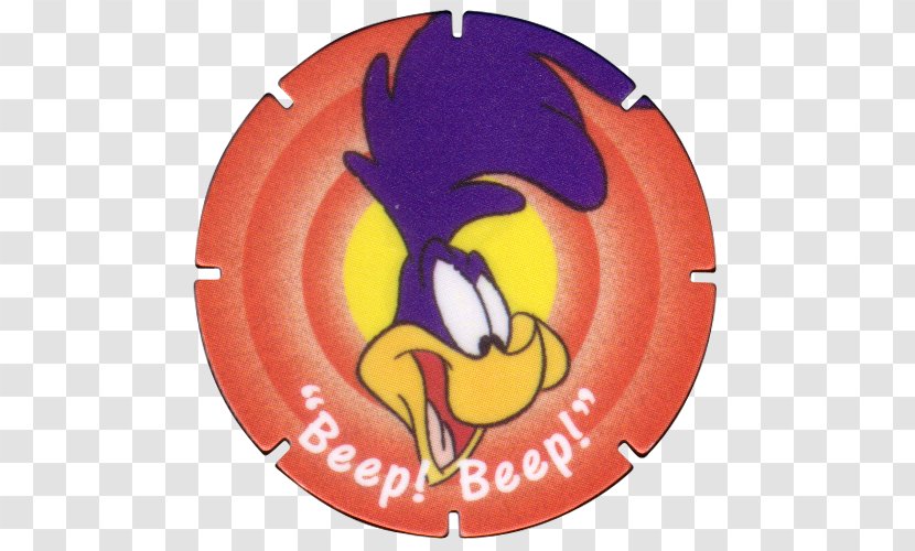Milk Caps Tazos Game Looney Tunes - Road Runner Transparent PNG