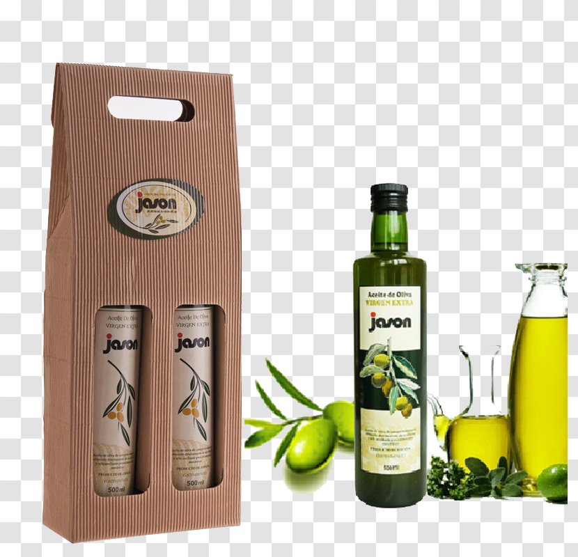 Olive Oil Vegetable Liqueur - Cuisson - Gift Box Transparent PNG