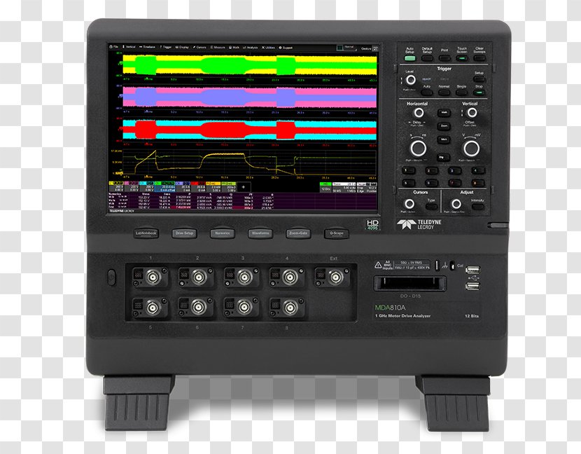 Teledyne LeCroy Electronics Oscilloscope RIGOL Technologies Power Analysis - Electronic Instrument Transparent PNG