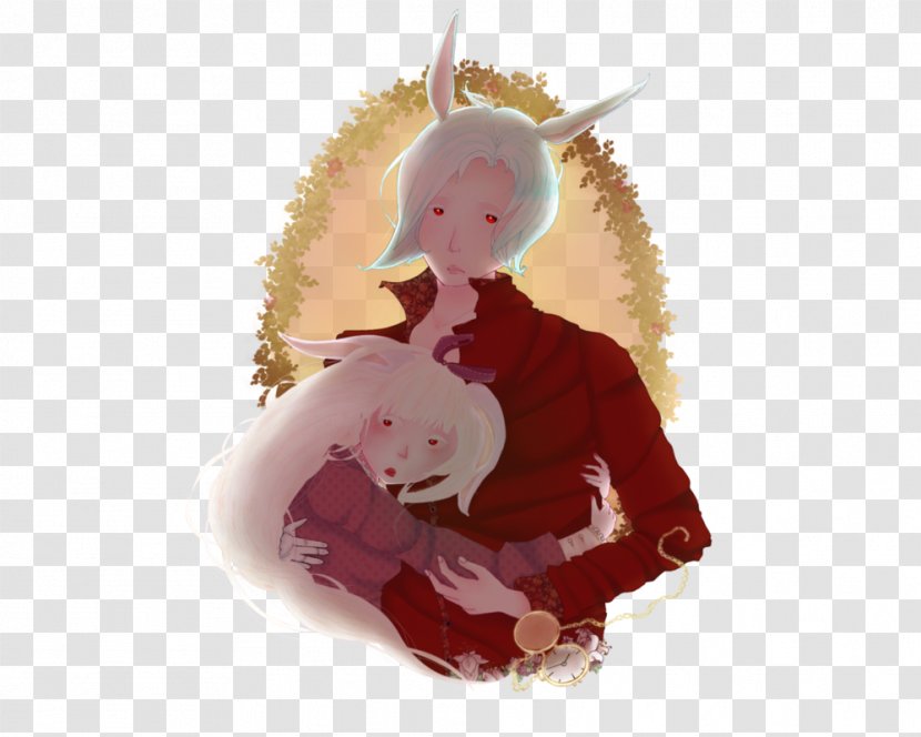 Character Figurine Fiction - Elephant And The White Rabbit Transparent PNG