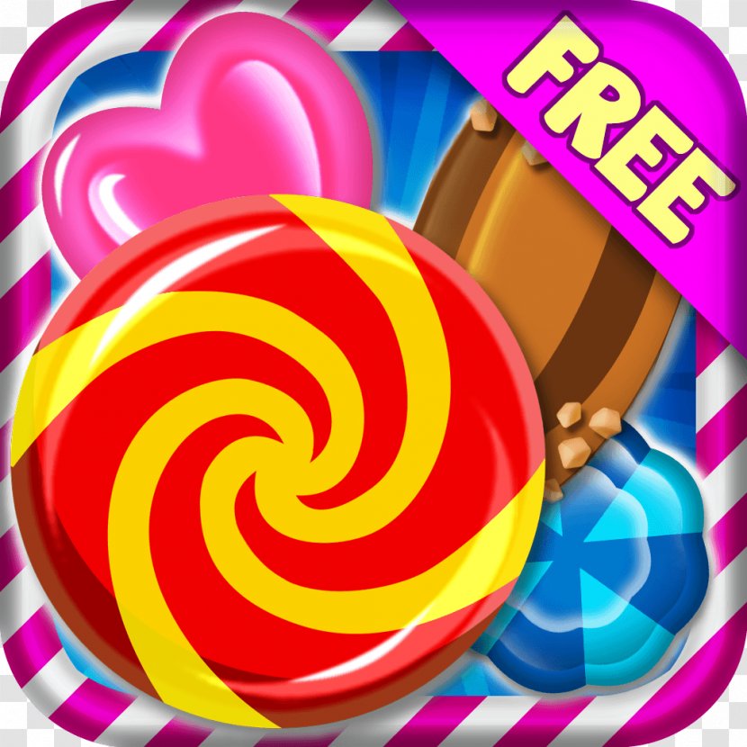 Lollipop Game App Store ITunes IPod - Candy Transparent PNG