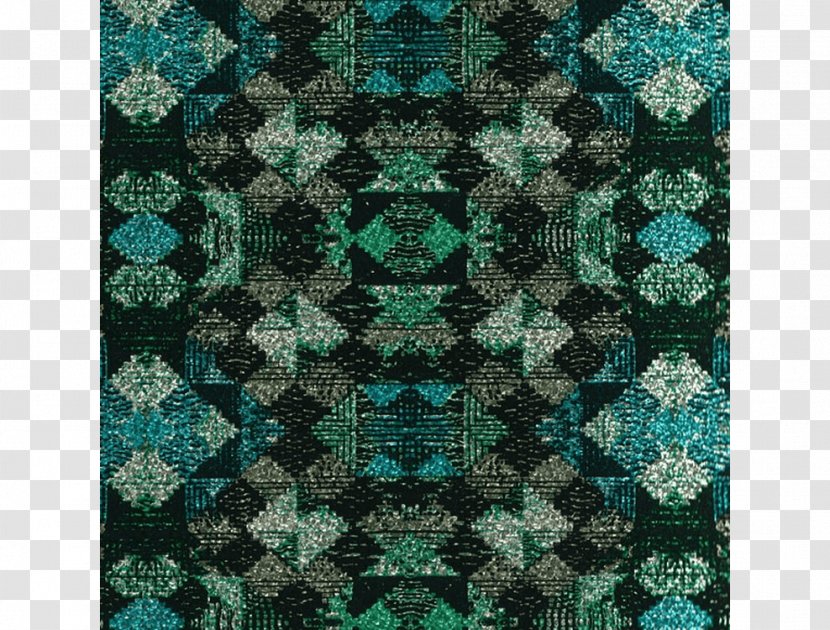 Green Turquoise Textile - Papier Peint Transparent PNG