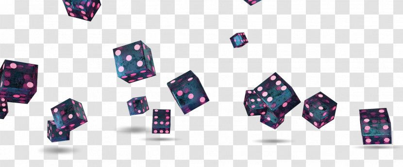 Yahtzee Dice - Floating Material - Black Transparent PNG