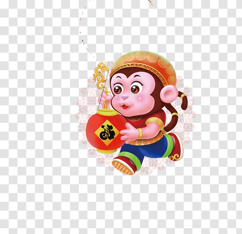 Chinese New Year Monkey Clip Art - S Day - Creative Transparent PNG
