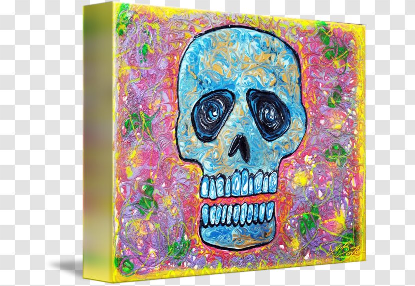Visual Arts Psychedelic Art Modern Skull Transparent PNG