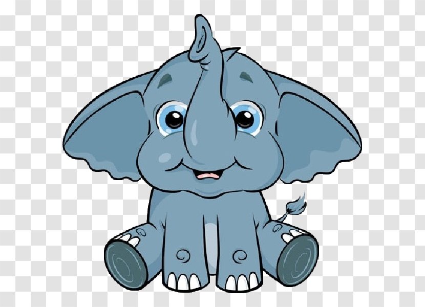 Elephant Desktop Wallpaper Cuteness Clip Art - Watercolor - Cute Transparent PNG