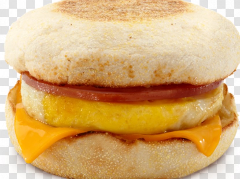 Breakfast Sandwich English Muffin McDonald's Egg McMuffin Scrambled Eggs - Finger Food - Sausage Transparent PNG