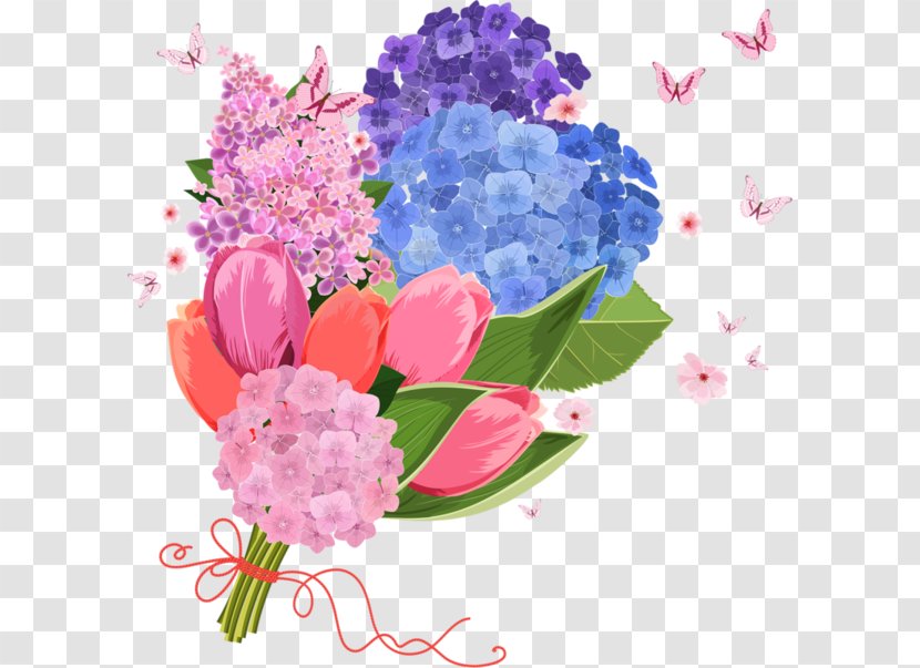 March 8 Flower Clip Art - Cut Flowers - Maa Transparent PNG