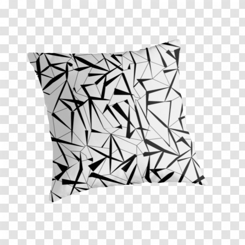 Cushion Throw Pillows White Line - Pillow - Geometric Creative Transparent PNG