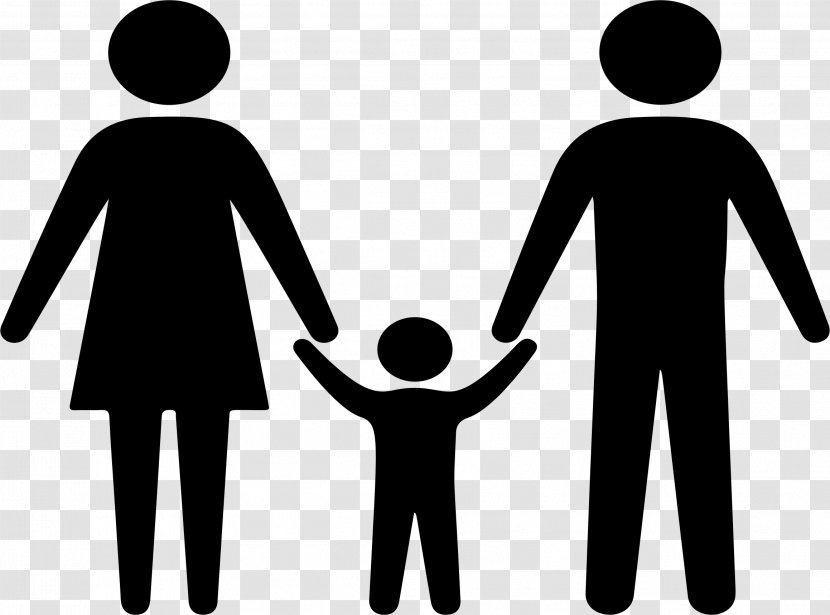 Family Silhouette Holding Hands Clip Art - Public Relations Transparent PNG