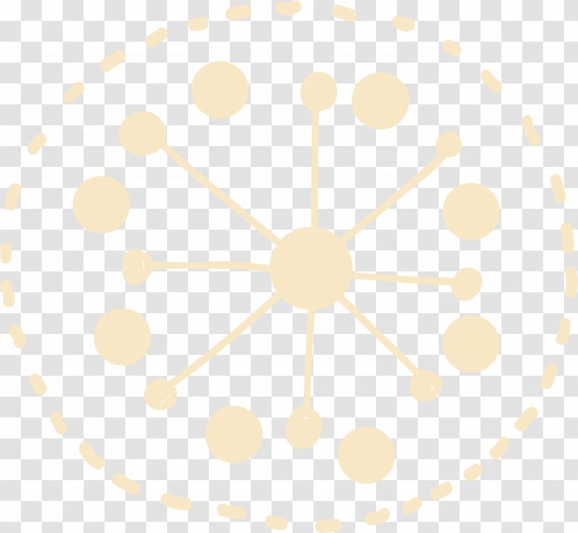 Yellow Pattern - Beige - Little Fresh Circle Transparent PNG