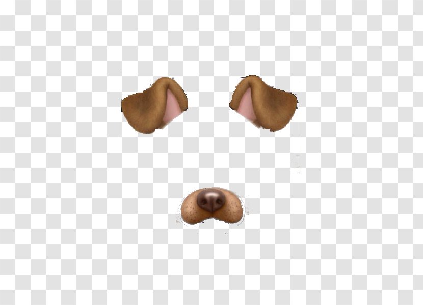 Dog Photographic Filter Clip Art - Ear - Snap Chat Transparent PNG