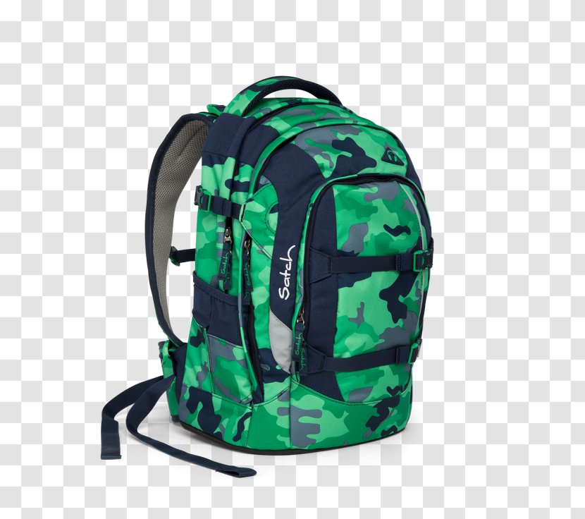 Backpack Satch Pack Match Satchel Bag - Green Transparent PNG