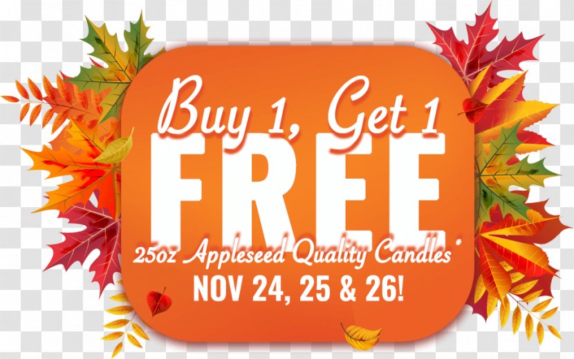 Christmas Ornament Graphics Font Leaf Day - Fall Discounts Transparent PNG