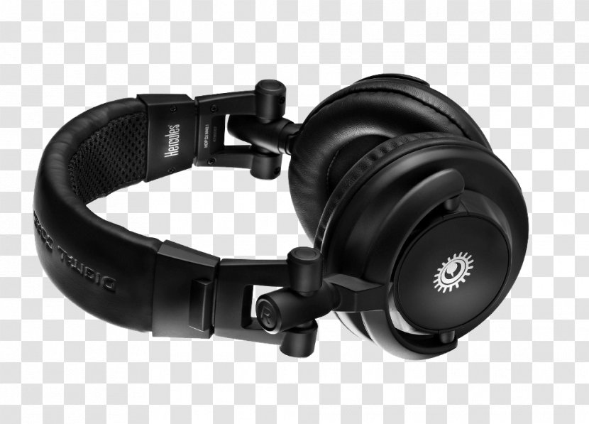 Hercules DJ Headphones M40.1 Microphone Disc Jockey Controller - Silhouette - Dj Transparent PNG