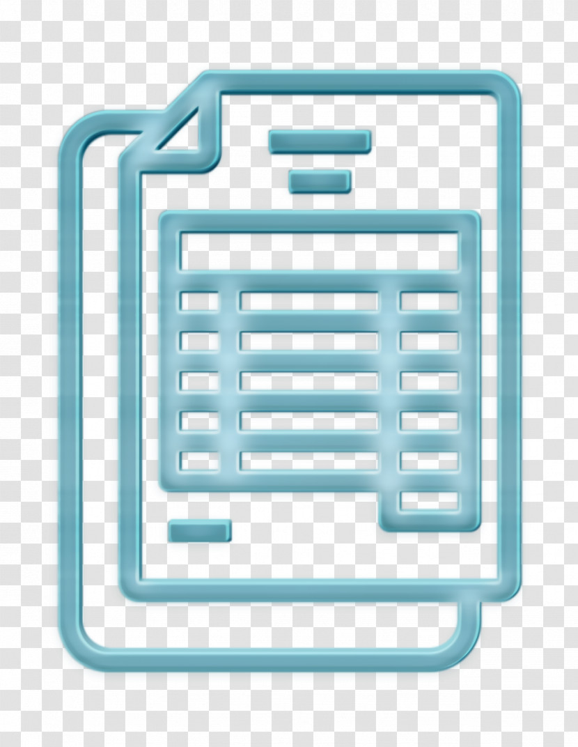 Accounting And Finance Icon Bank Statement Icon Statement Icon Transparent PNG