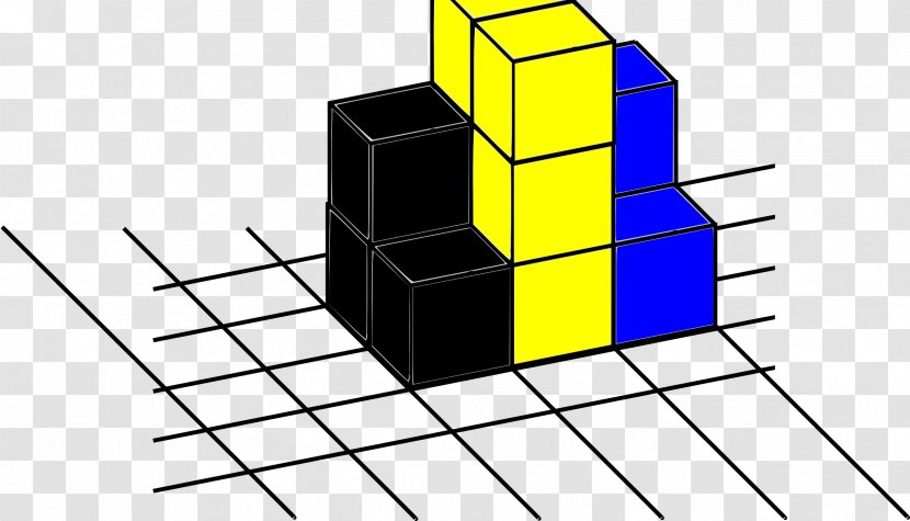 Material Font - Yellow - Rubiks Cube Transparent PNG