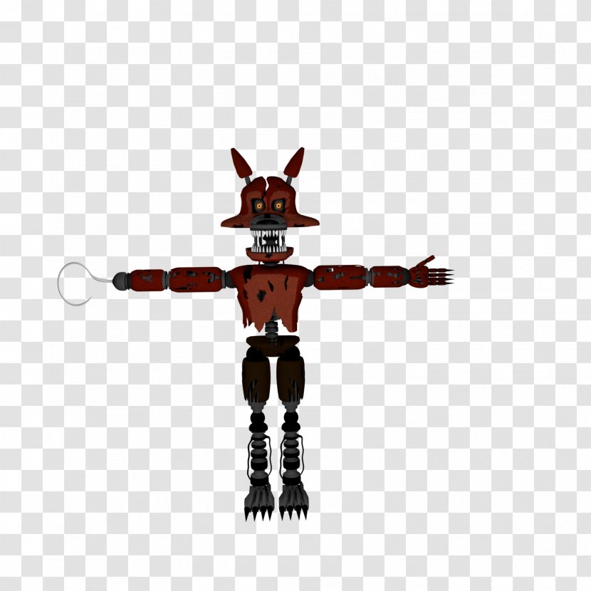 Five Nights At Freddy's 4 Jump Scare Nightmare Animatronics - Foxy Transparent PNG